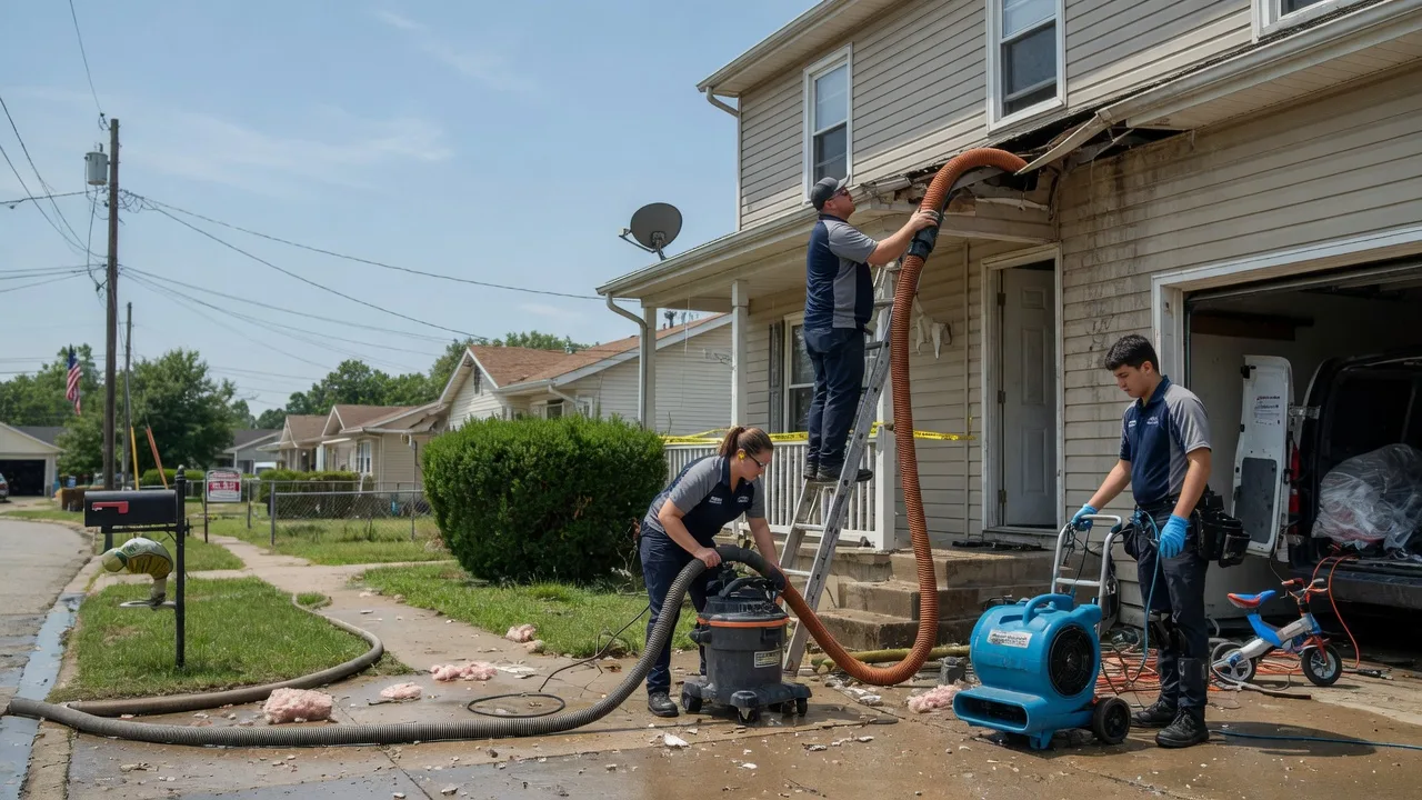 Water Damage Restoration in Mount Carmel, TN near me